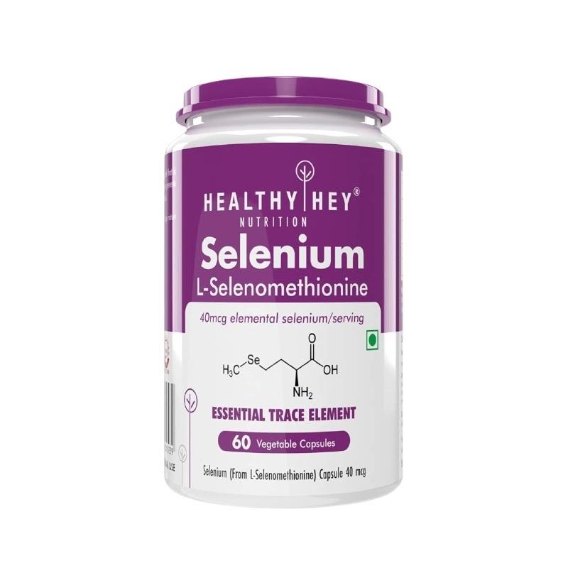 HealthyHey Selenium 40mcg Capsule