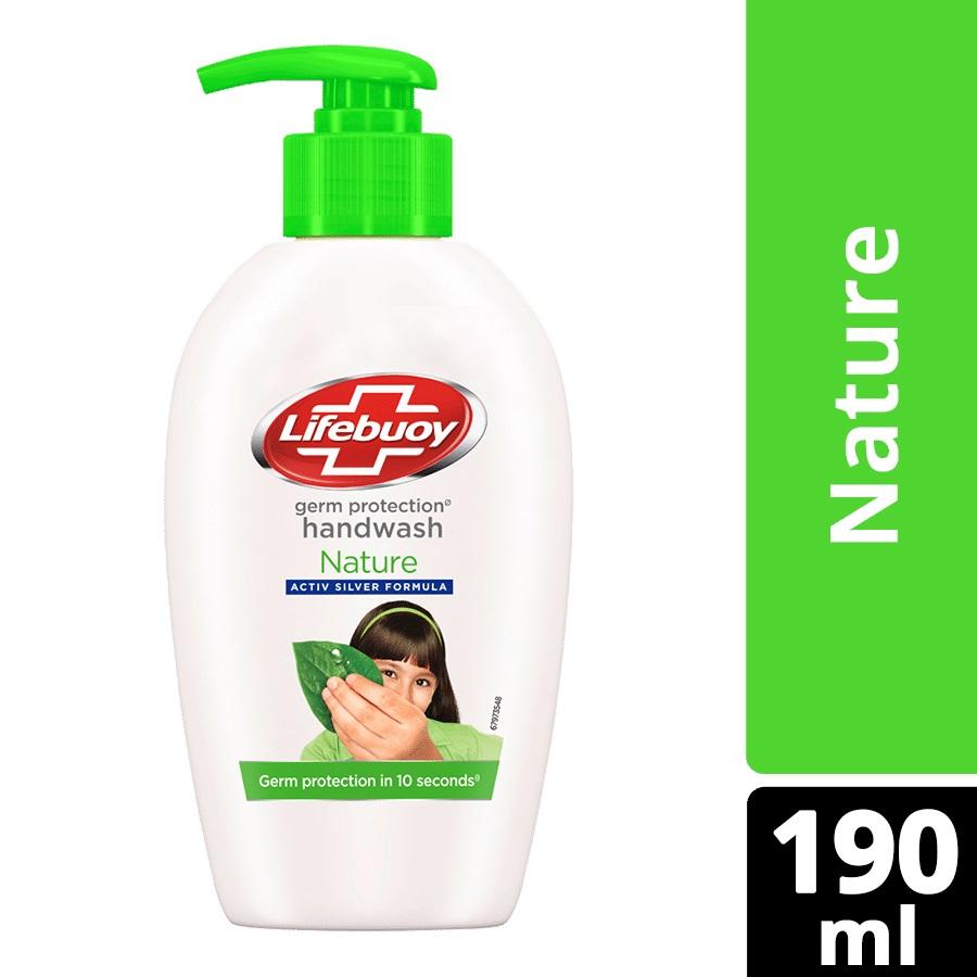 Lifebuoy Nature Germ Protection Handwash (Free Refill Hand Wash)