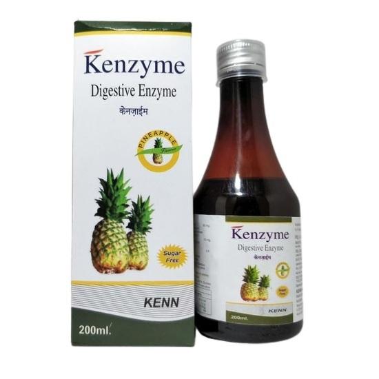 Kenzyme Syrup Pineapple Sugar Free
