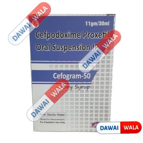 Cefogram 50 Dry Syrup
