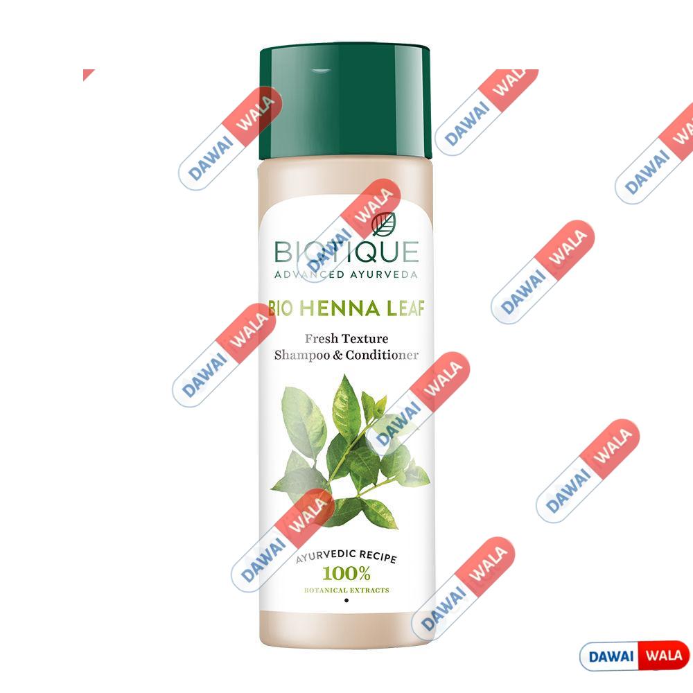 Biotique Bio Henna Leaf Fresh Texture Shampoo & Conditioner