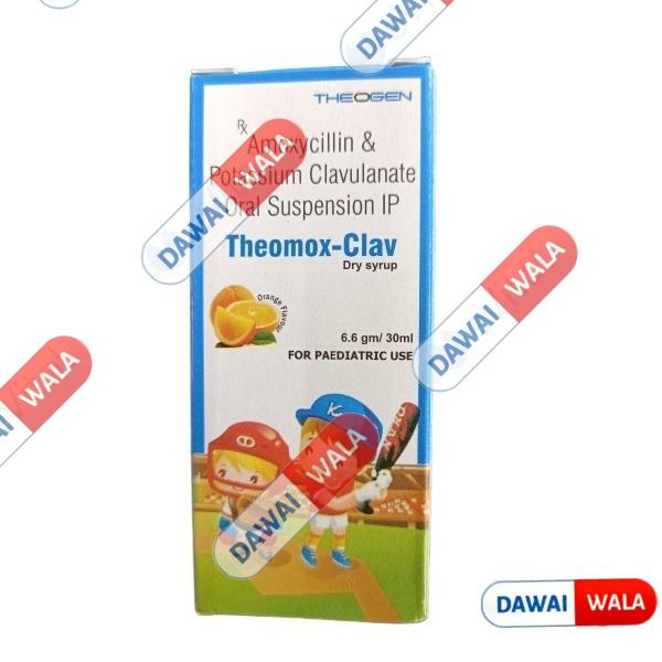 Theomox-Clav Dry Syrup Orange