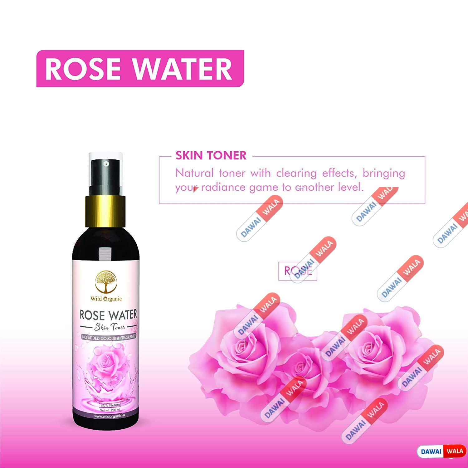 Wild Organic Rose Water Face Toner