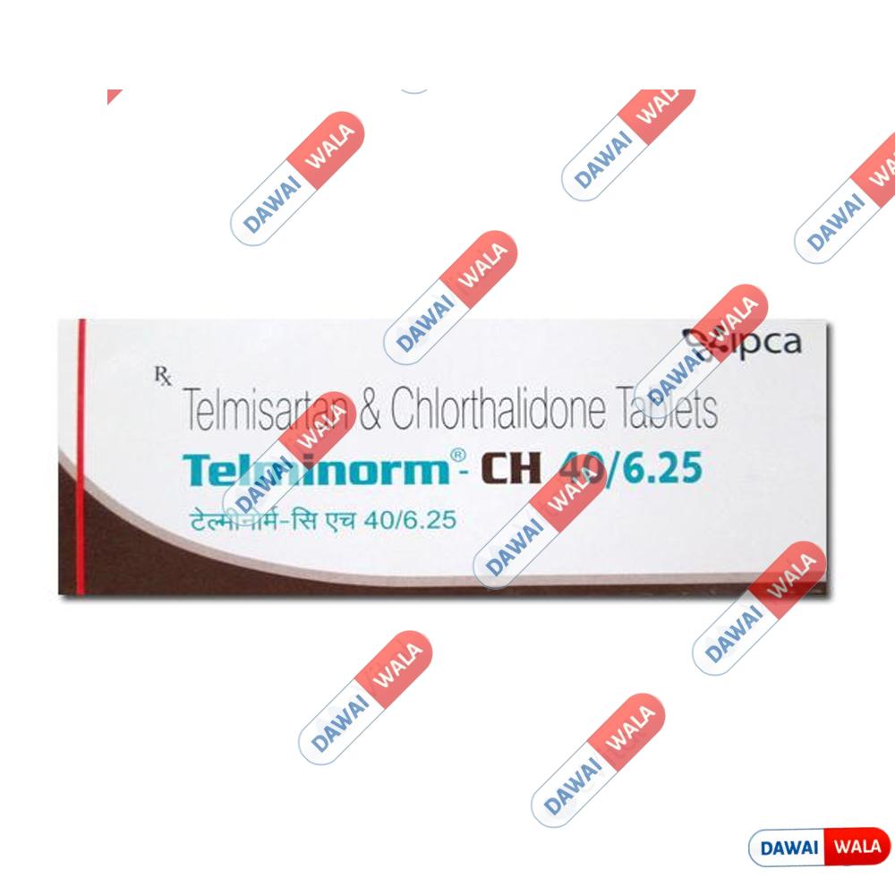 Telminorm-CH 40/6.25 Tablet
