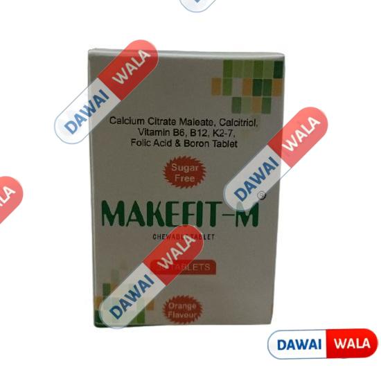 Makefit-M Chewable Tablet Orange Sugar Free