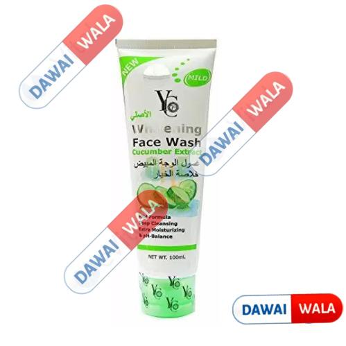 Yc Mild Whitening Cucumber Face Wash