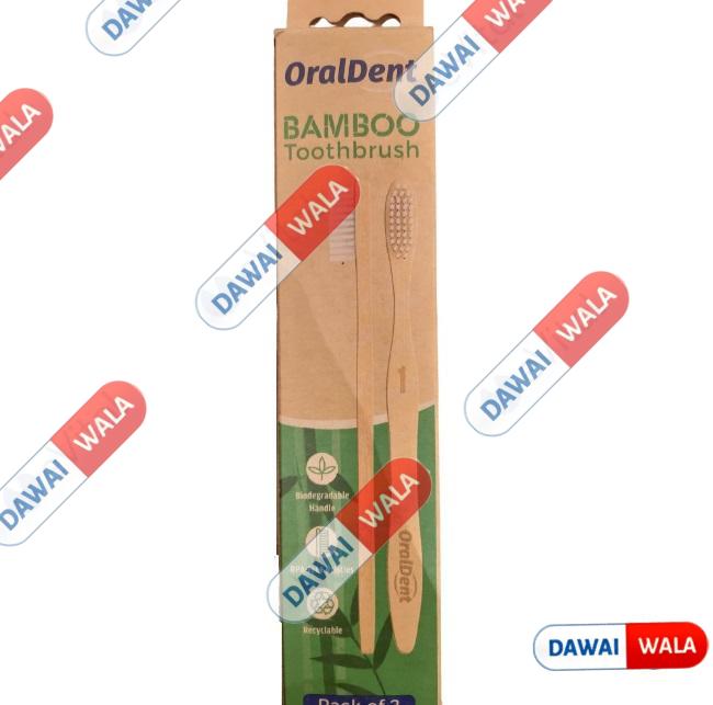 Oraldent Bamboo Toothbrush