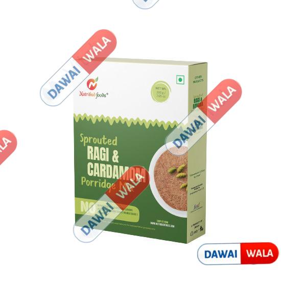 Sprouted Ragi & Cardamom Porridge Mix