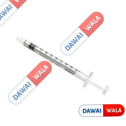 Parasafe Syringe With Needle(24G X1)-5ml