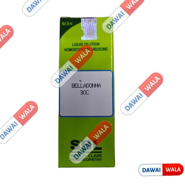 SBL Belladonna Dilution 30 C