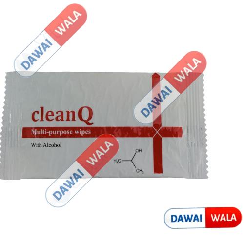 Clean Q Multi-purpose Wipes With Alcohol