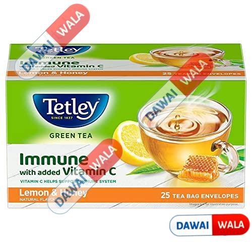 Tetley Lemon & Honey Green Tea(Free Dabur Honey 20Gm)