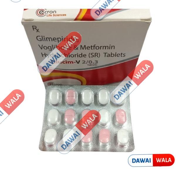 Glucim-V 2/0.3 Tablet