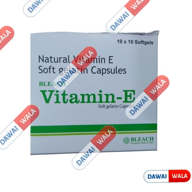 Vitamin-E Soft Gelatin Capsule