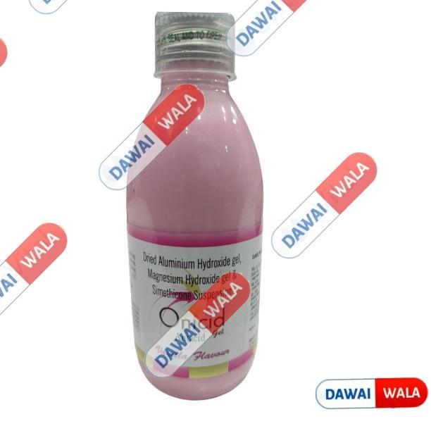 Onicid Antacid Gel Vanilla