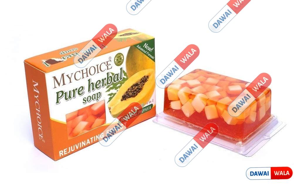 Mychoice Pure Herbal Natural Papaya Soap