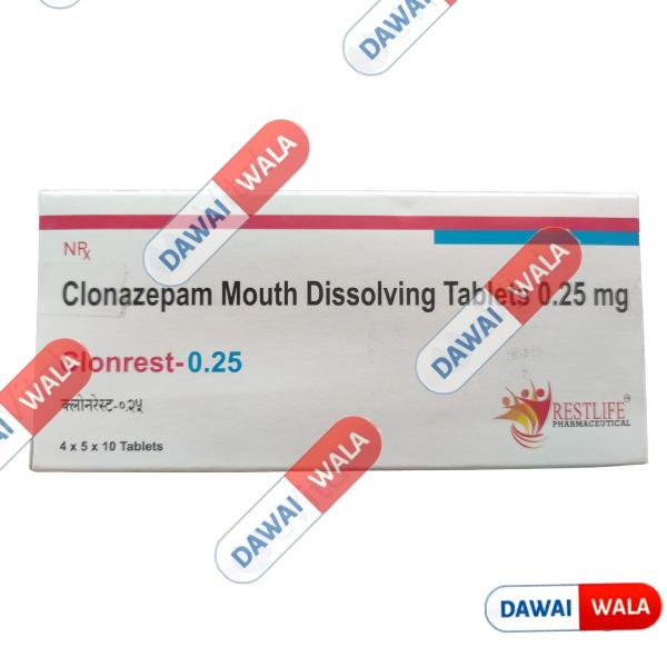 Clonrest-0.25 Tablet