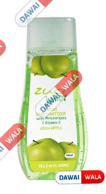 Zuci Junior Green Apple Instat Hand Sanitizer