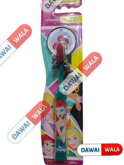 Duvon Disney Princess Ariel Toothbrush Extra Soft (Free Holder)