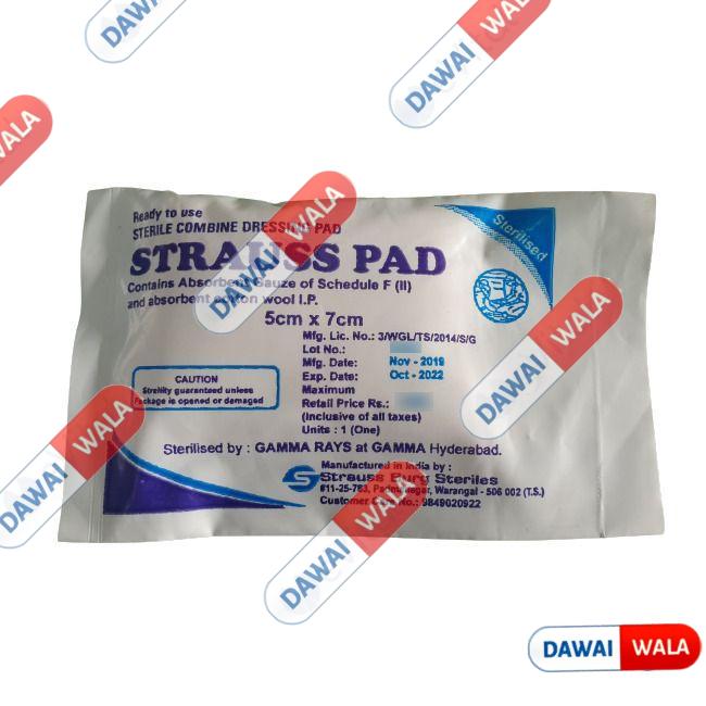 Strauss Dressing Pad (5cm X 7cm)