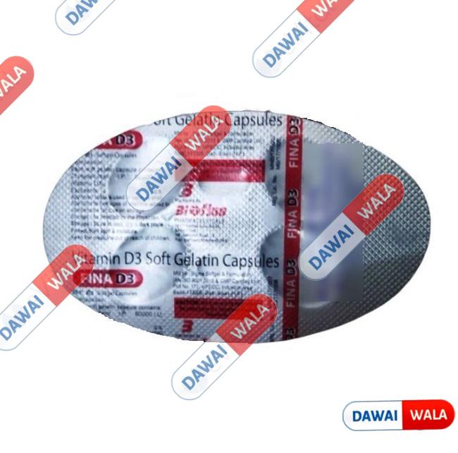 Fina D3 Soft Gelatin Capsule