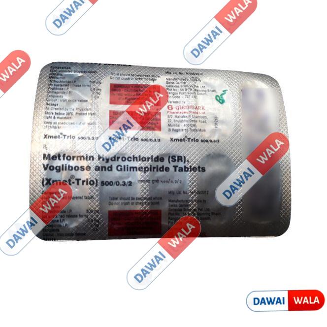 Xmet-Trio 500/0.3/2 Tablet