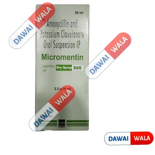 Micromentin Duo Dry Syrup