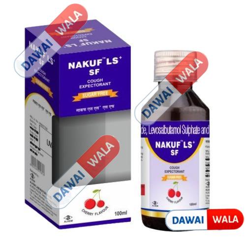Nakuf LS Plus Cough Expectorant Cherry Sugar Free