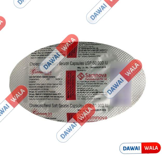 Calvisam D3 Soft Gelatin Capsule