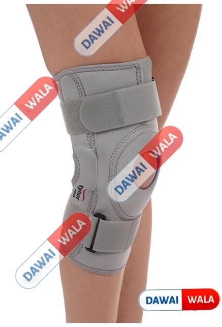 Tynor Knee Support Hinged Neoprene Grey XL (J-01)
