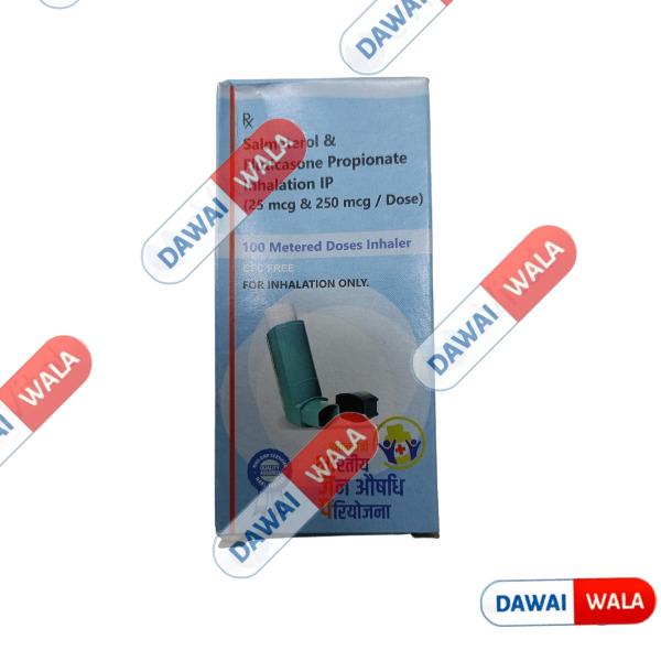 Salmeterol(25mcg) & Fluticasone Propionate(250mcg) Inhalation