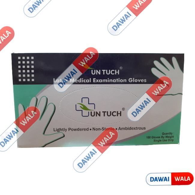 UN Tuch Latex Medical Examination Gloves M