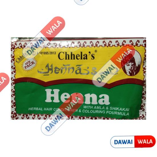 Chhelas Henna Mehendi With Amla & Shikakai