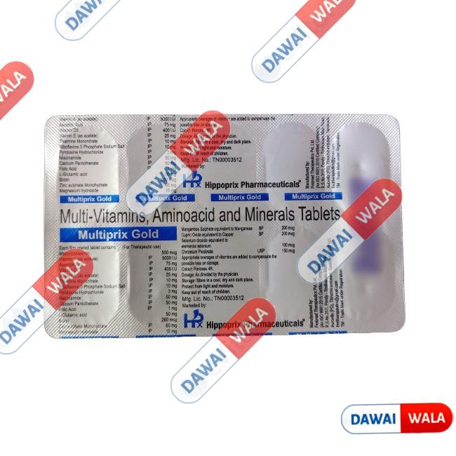 Multiprix Gold Tablet