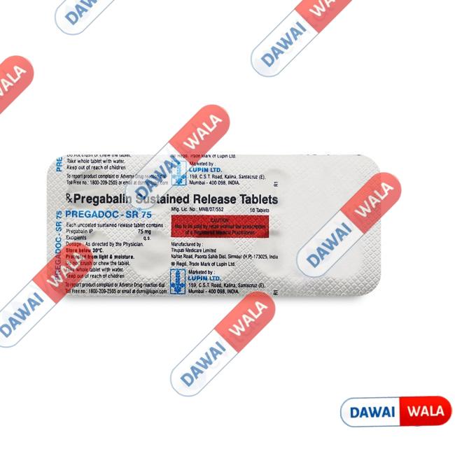 Pregadoc-SR 75 Tablet