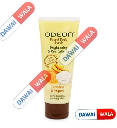 Odeon Turmeric & Yogurt Brightening & Revitalising Face & Body Scrub