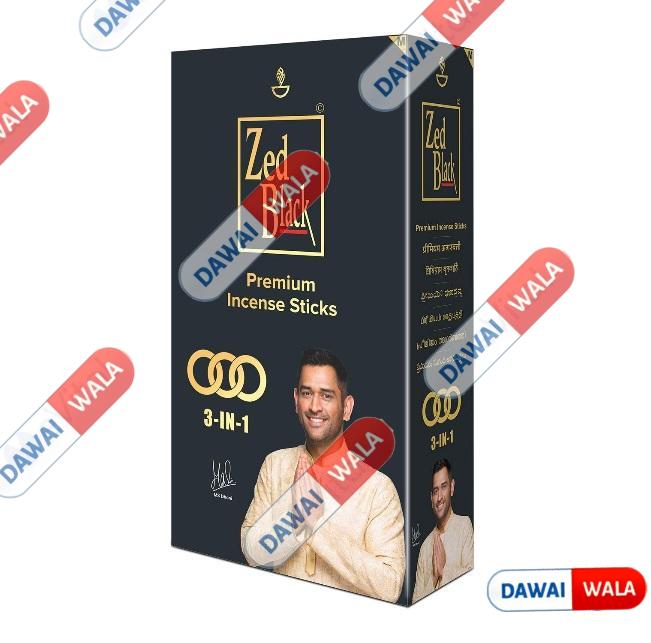 Zed Black 3-In-1 Incense Sticks