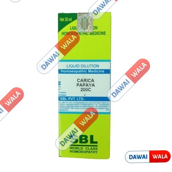 SBL Carica Papaya Dilution 200 C