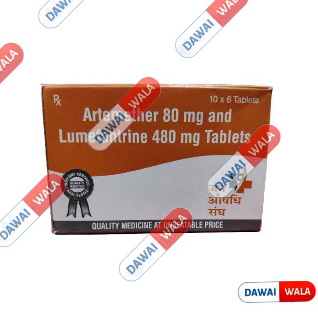 Artemether (80mg) & Lumefantrine (480mg) Tablet