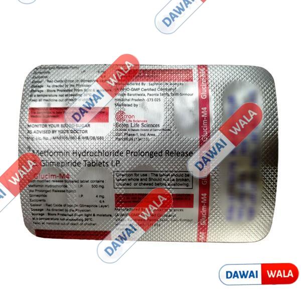 Glucim-M4 Tablet