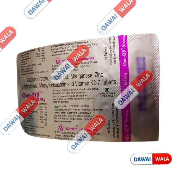 Oro-D3 Strong Tablet