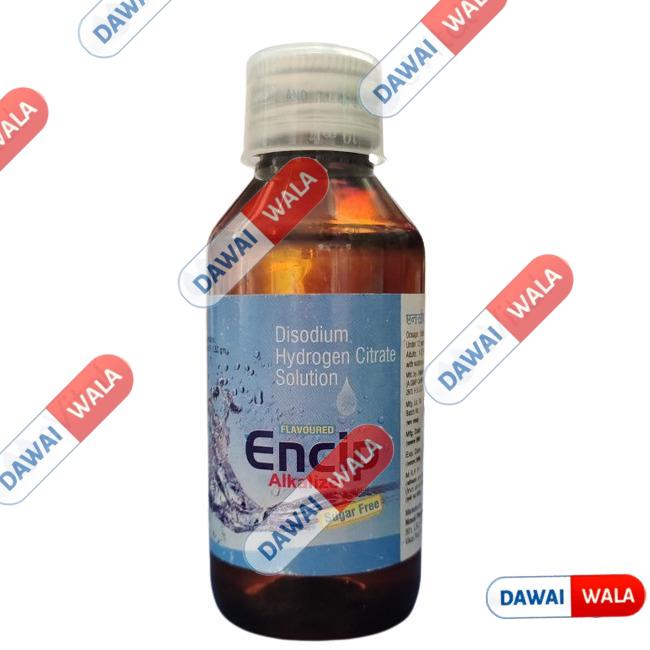 Encip Alkalizer Solution Orange Sugar Free