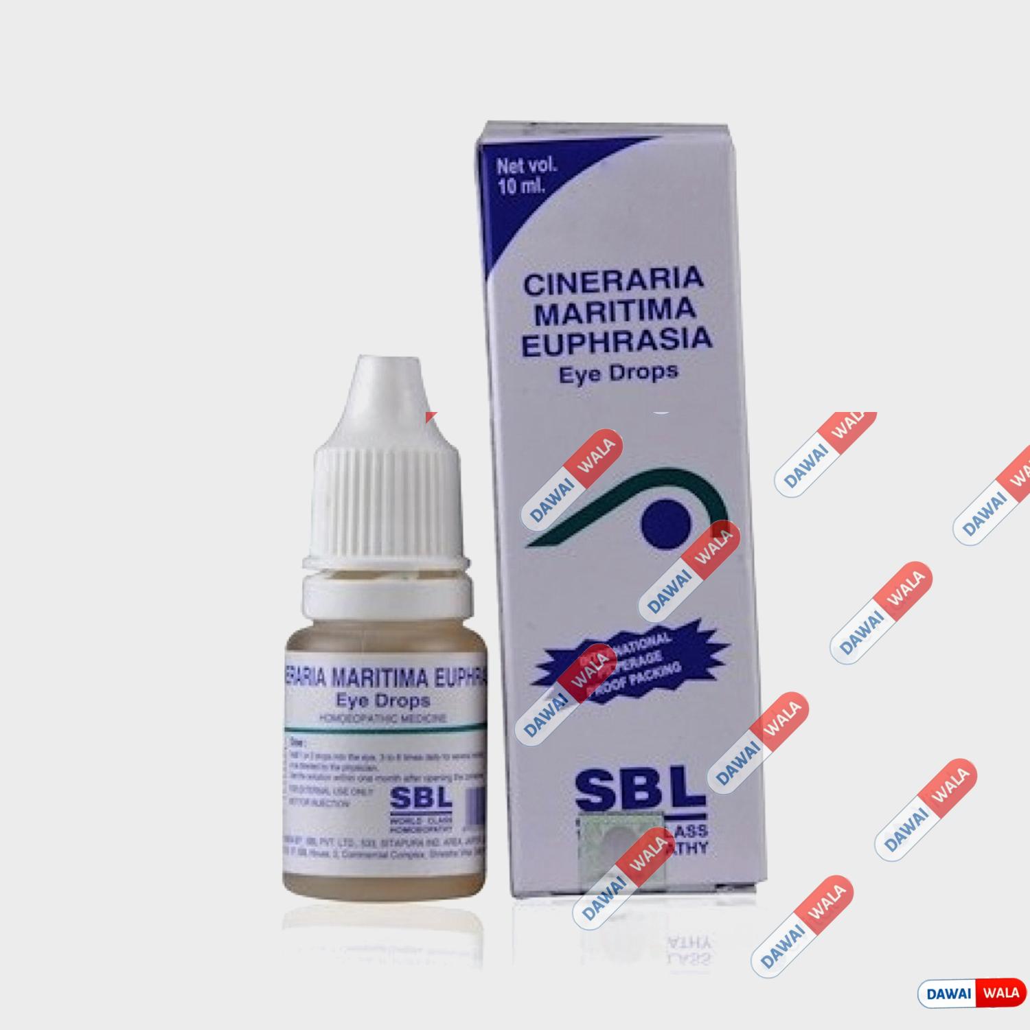 SBL Cineraria Maritima Euphrasia Eye Drops