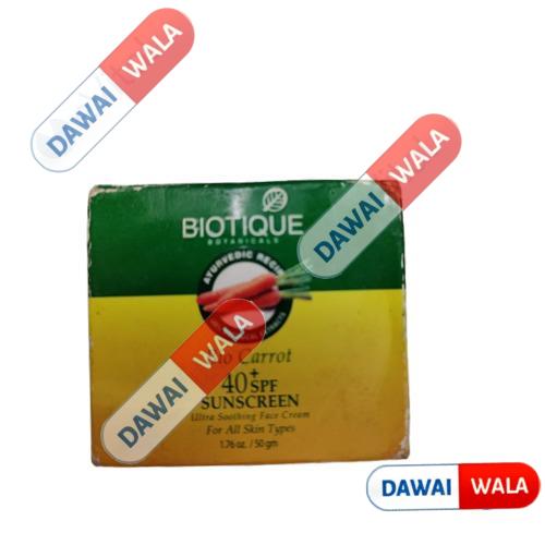 Biotique Bio Carrot Ultra Soothing Face Cream 40+ SPF