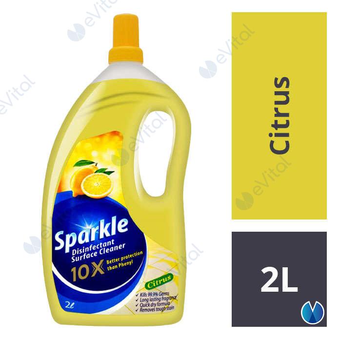 Sparkle Disinfectant Surface Citrus Cleaner