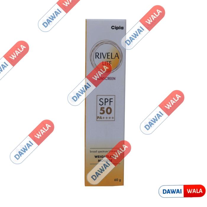 Rivela Lite Weightless Mousse Broad Spectrum UVA/UVB Sunscreen | SPF 50