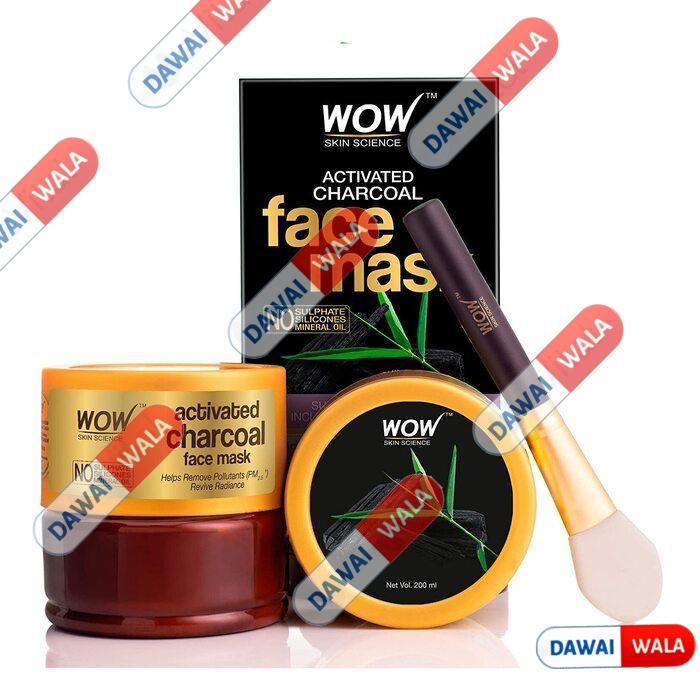 WOW Skin Science Activated Charcoal Face Mask
