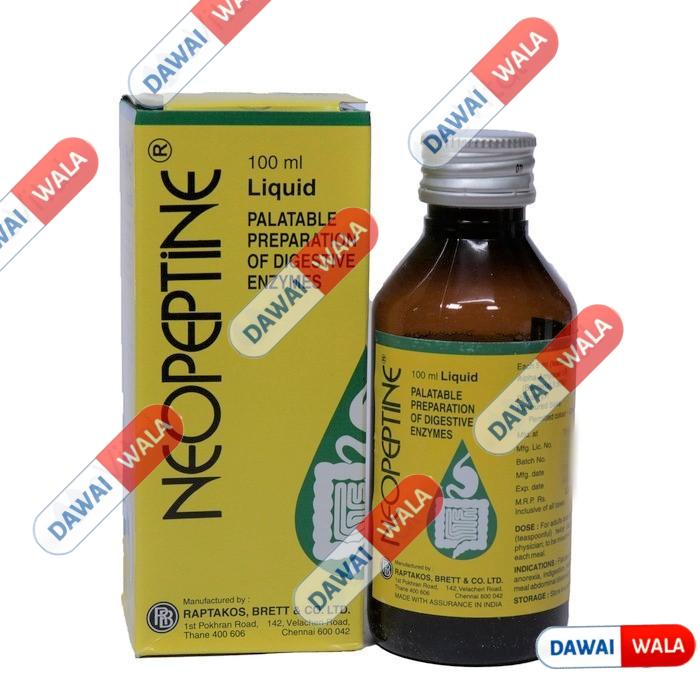 Neopeptine Liquid | Palatable Preparation of Digestive Enzymes