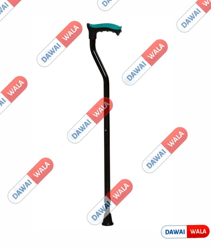 Tynor Walking Stick Soft Top Black BK
