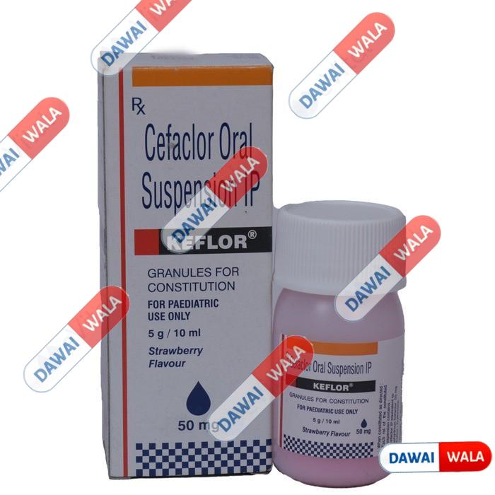 Keflor Oral Suspension Strawberry